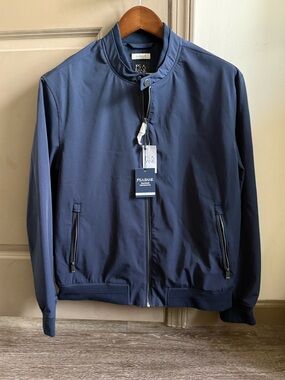 Men’s navy lightweight bomber size medium spring jacket